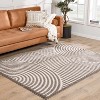 Hauteloom Allard Charcoal  Washable Area Rug - 2 of 4