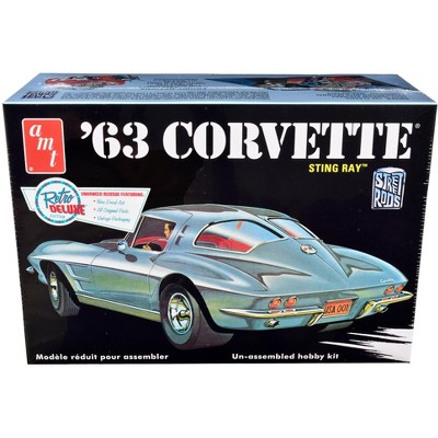 1963 CORVETTE GAUGE FACES for 1/25 scale AMT CONVERTIBLE and COUPE kits—PLS READ 