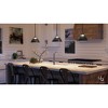Urban Ambiance Luxury Americana Pendant Light,  8.25"H x 11"W,  Charcoal Finish, UHP2151 - 2 of 4