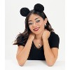 Disney Women Mickey and Minnie Mouse Sterling Silver Cubic Zirconia Hoop Birthstone Earrings - 2 of 4