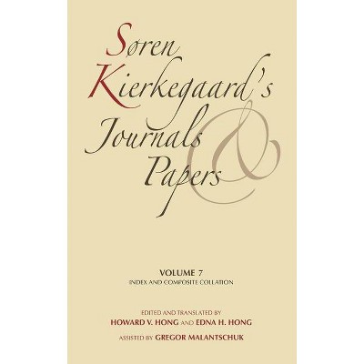 Søren Kierkegaard's Journals and Papers, Volume 7 - (Index & Composite Collation) (Hardcover)