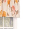 RLF Home Yoshino Tailored Window Treatment Premium Quality Valance 3" Rod Pocket 50" x 14" Kumquat - 2 of 3