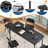 Kids Folding Table and Chairs Set, Toddlers Children's Activity Table and Chairs Set for Dining Room,Daycare,Classrooms - 4 of 4