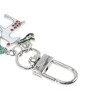Unique Bargains Christmas Keychain Lobster Clasp Zinc Alloy Multi-colored 1 Pc - 3 of 3