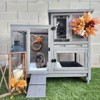 Aivituvin Outdoor and Indoor Bunny Hutch, Rabbit House (Inner Space 8.3ft²)-AIR10 - 2 of 4