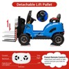 12V Ride on Forklift Car, Electric Vehicle Construction Truck with 2 Speed Modes, Remote Control - 4 of 4
