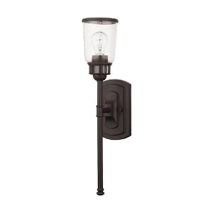 Livex Lighting Lawrenceville 1 - Light Sconce in  Bronze - 1 of 1