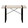 Monarch Specialties Computer Desk Home Office Laptop 48InchL Work Metal Laminate Beige Black Contemporary Modern - 2 of 4
