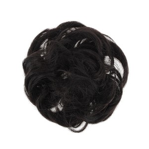 Unique Bargains Women's Nature Long Hair Wig Hair Clip 5.51inch Brown 1 Pc - 1 of 4