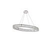 Elegant Lighting Monroe 1 - Light Pendant in  Chrome - 2 of 4