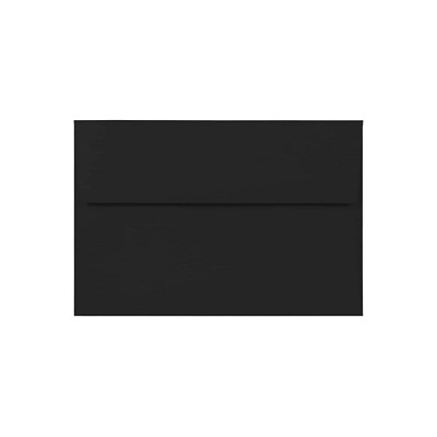 JAM Paper A8 Invitation Envelopes 5.5 x 8.125 Black 25/Pack (236823596)