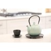 Frieling JA "Dim", Cast Iron Teapot, 34 fl. oz., Mint/Gold - 4 of 4