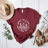Simply Sage Market Under The Stars Short Sleeve Tee - M - Maroon - 3 of 4
