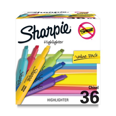 Sharpie 12ct Highlighters Pocket Fine Tip Assorted Colors