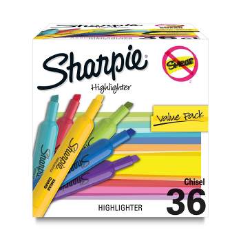 Sharpie® Tank Highlighters, Assorted, Pack of 36