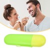 Unique Bargains Traveling Portable Plastic Toothbrush Case 1 Pc - 2 of 4