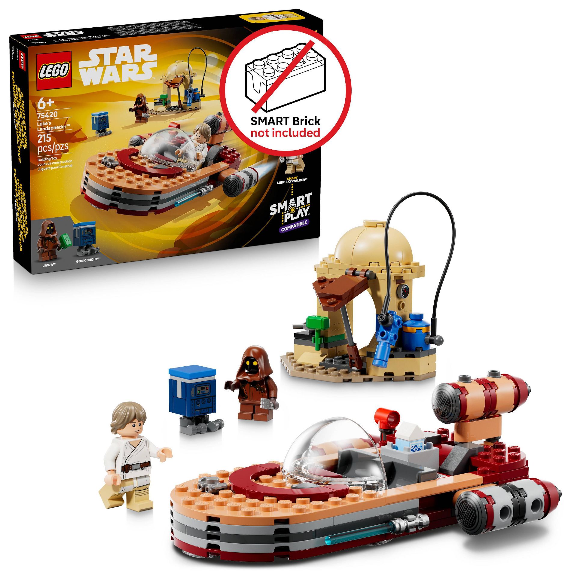 LEGO Star Wars SMART Play: Luke’s Landspeeder Set 75420
