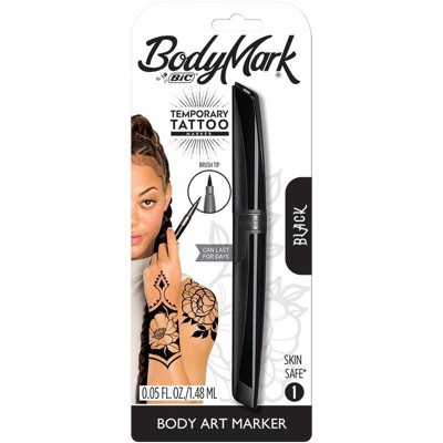 BiC BodyMark Washable Art Marker Black