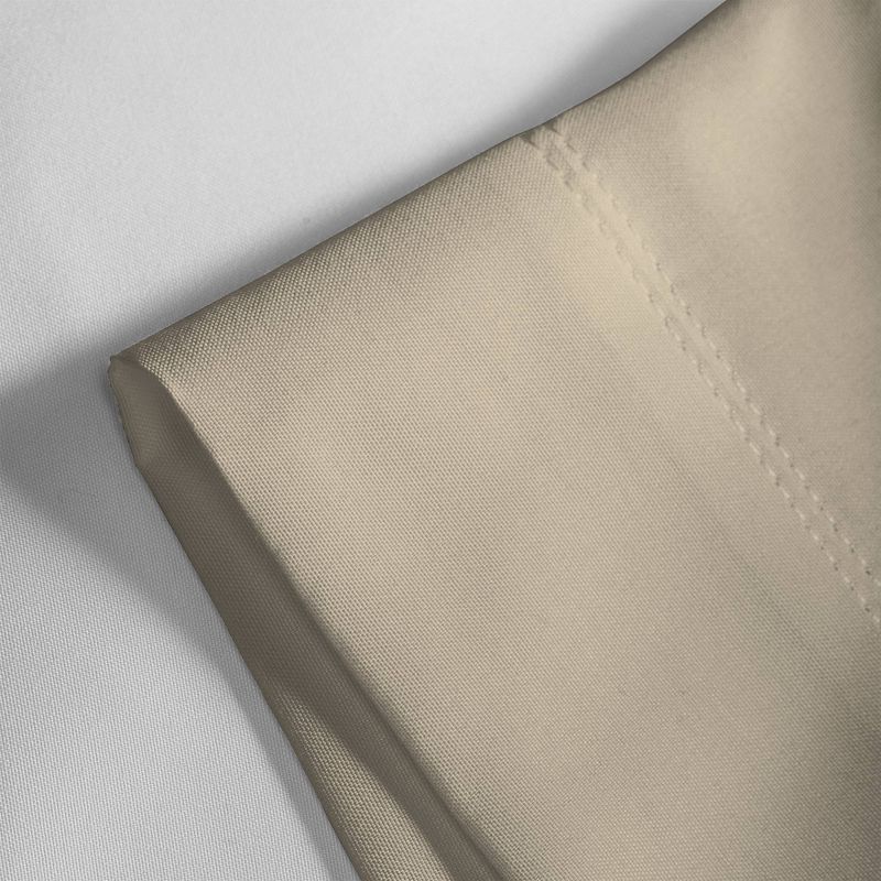 300 Thread Count Wrinkle Resistant Solid Sheet Set - Color Sense, 4 of 6