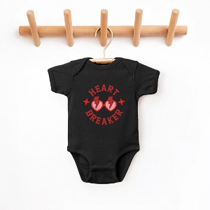 The Juniper Shop Heart Breaker Sunglasses Baby Bodysuit - 1 of 3