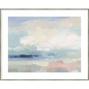 41"x33" Land Sky Water by Julia Purinton: Giclee Landscape Art, Acrylic Finish - Amanti Art - 1 of 4