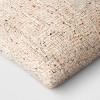 Square Marled Knit Throw Pillow - Threshold™ - 4 of 4