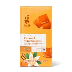 Naturally Flavored Caramel Macchiato Light Roast Ground Coffee - 12oz - Good & Gather™