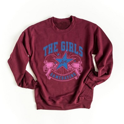 Simply Sage Market Women's Graphic Sweatshirt The Girls Are GameDaying