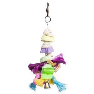 Prevue Pet Products Playfuls Sound & Movement Cookies & Knots Bird Toy 62510 - 1 of 2