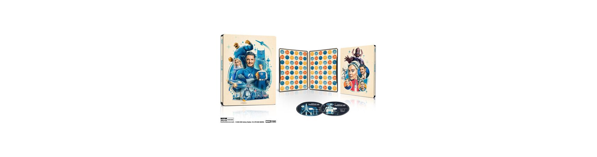 The Fantastic Four: First Steps (4K Ultra HD + Blu-ray + Digital Copy) (Steelbook) (4K/UHD)