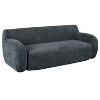 LOVMOR U_Style 81.5" Minimalist Compression Sofa, Curved Design, 3-Seater Casual Sofa for Living Rooms, Bedrooms, and Apartments - 4 of 4