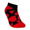 Heart Patterned Ankle Socks from the Sock Panda (Women's Sizes, Adult Medium) - 3 of 3