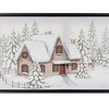 Framed Winter Scene Canvas Wall Art 25"L - 2 of 2