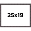 PosterPalooza | Slim Profile Brown Picture Frame - UV Acrylic, Backing Board, Hanging Hardware Included - 2 of 4