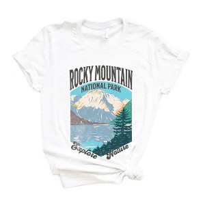 Simply Sage Market Women's Rocky Mountain National Park Explore More Short Sleeve Graphic Tee - 1 of 4