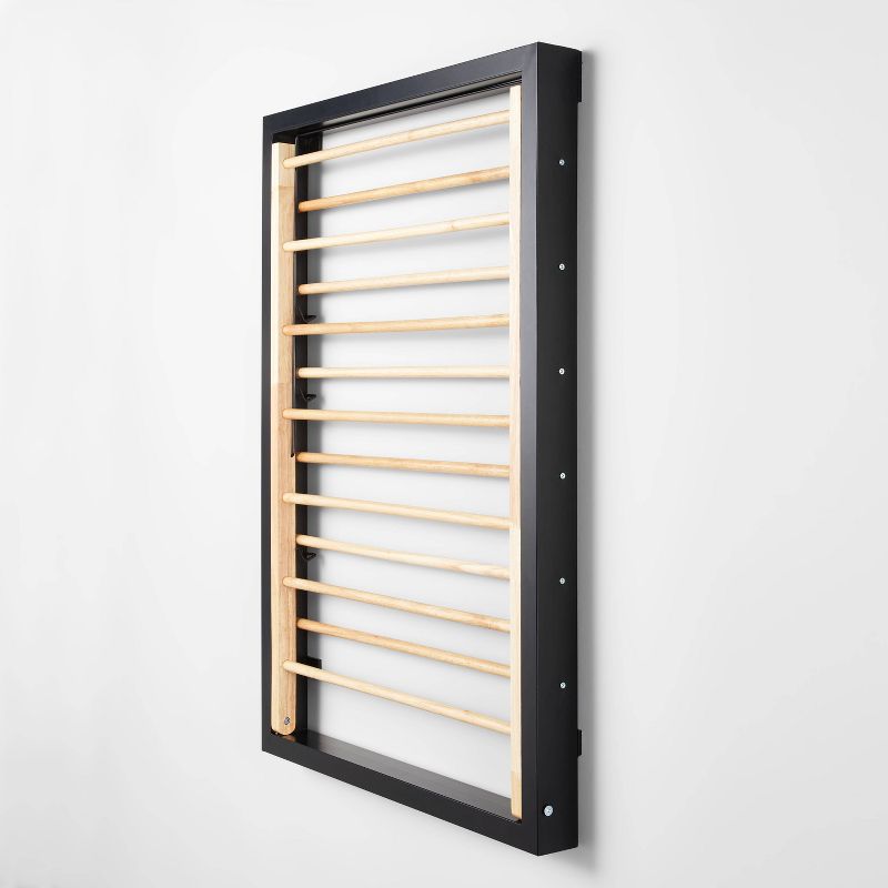 Wall Mounted Drying Rack Black - Brightroom&#8482;, 4 of 8
