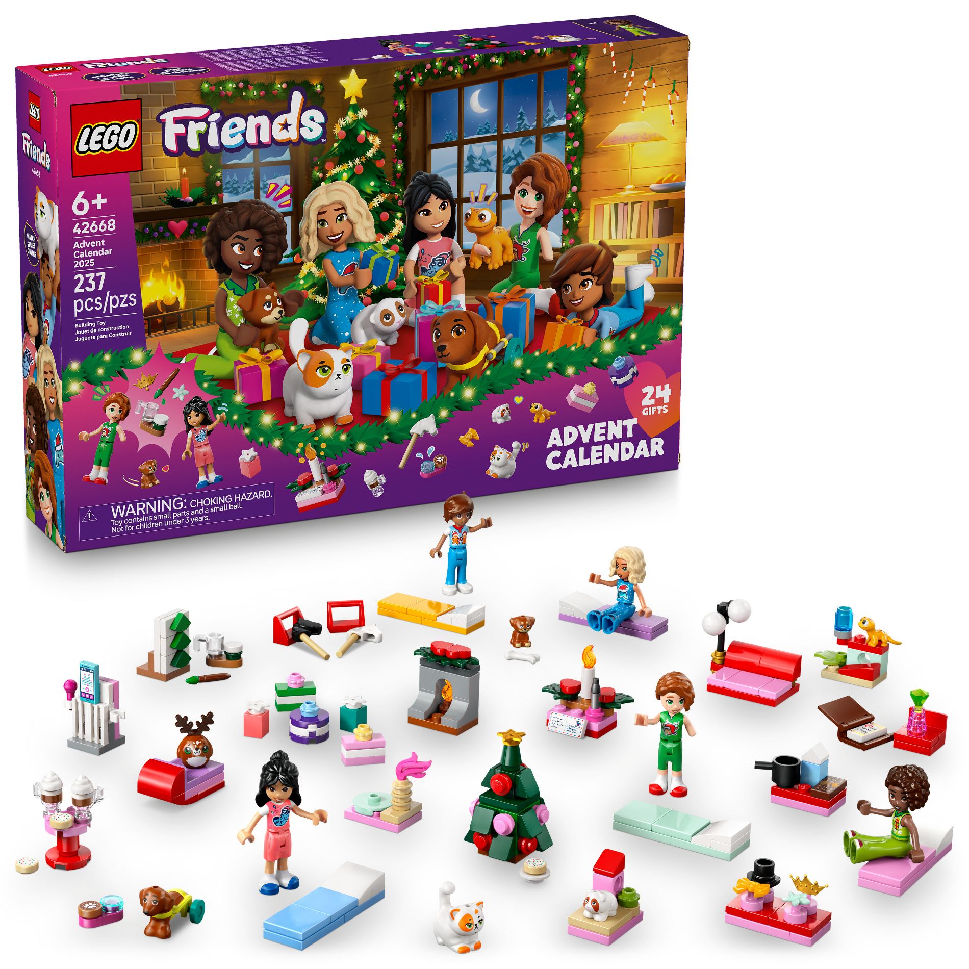 LEGO Friends Advent Calendar Kids Toy 2025 - 42668