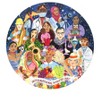 eeBoo: International Women's Day 100 Piece Round Puzzle - 2 of 4