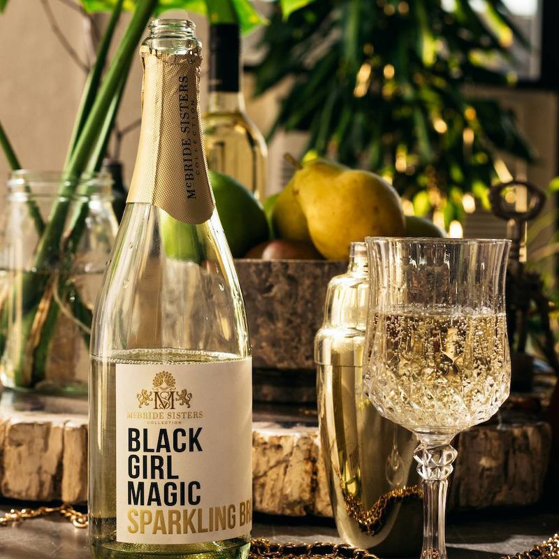 McBride Sisters Black Girl Magic Sparkling Brut White Wine - 750ml Bottle, 5 of 9