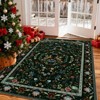 5x7ft Area Rug, Washable Rug with Non Slip Vintage Design, Soft Low Pile Carpet for Bedroom, Dining Room, Farmhouse - 2 of 4
