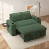 Vipbear 3 in 1 Sofa Bed,65.5 Inch Convertible Pull Out Couch,Loveseat Sleeper Sofa with Cup Holders/USB,Comfy Sofa Couches for Living Room,Bedroom - 3 of 4
