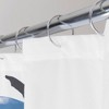 Deep Sea Shower Curtain Blue - Allure Home Creations: Polyester Bath Curtain, Turtle Pattern, Microfiber - 4 of 4