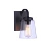 Craftmade Lighting Elsa 1 - Light Wall Light in  Flat Black - 2 of 4
