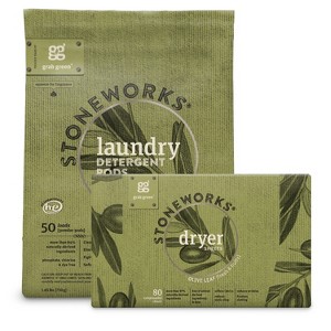 Grab Green Stoneworks Laundry Pods and Dryer Sheets - 1 of 4