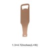Unique Bargains Bottle Opener Bottle-Shaped Wine Opener Hand Wash Only Stainless Steel 1.3"x4.72" 1Pcs - 3 of 4