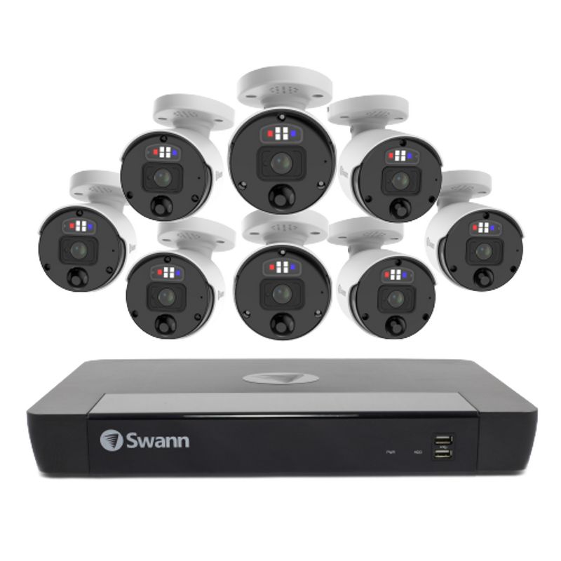 Swann NVR16-8580 4K /2TB /8x NHD-900BE Bullet 4K Pro Series Professional IP Digital still image video cameras, 2 of 8