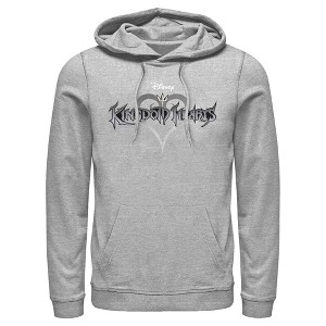 Men's Kingdom Hearts 1 Game Logo Pull Over Hoodie - 1 of 4