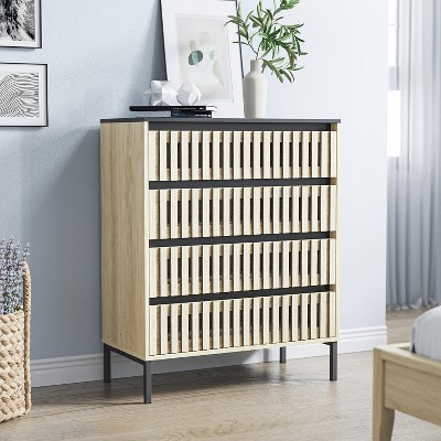 Hommoo 4 Drawer Storage Chest