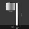 Katryna Alabaster Table Lamp - CTL1058 - Black/White - Safavieh Couture - 4 of 4