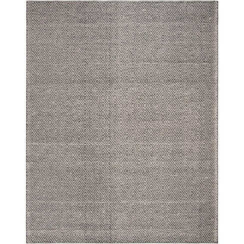 Vermont Vrm305 Hand Woven Area Rug - Ivory/black - 8'9